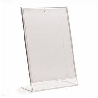 A4 Angled Acrylic Portrait Signholder